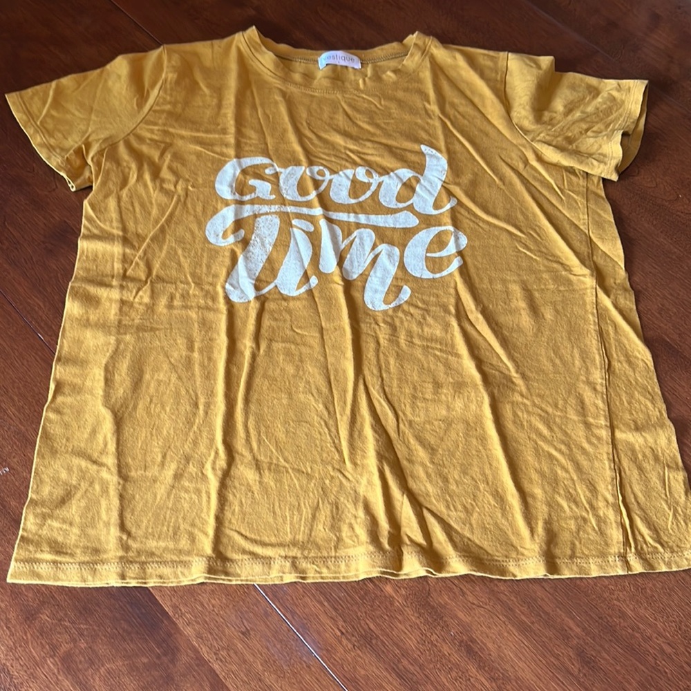 Vestique Good Time tee sz L
